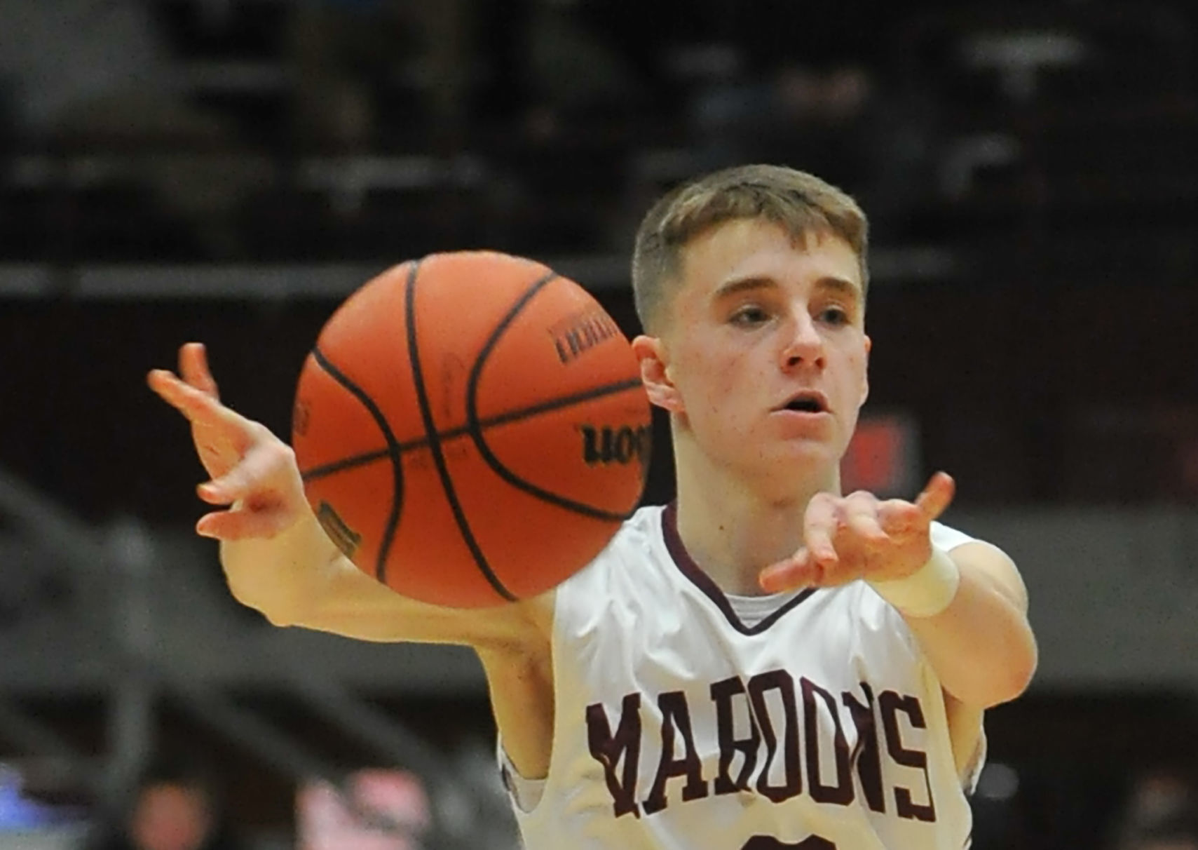 Moline vs Carmel Catholic Corsairs boys basketball